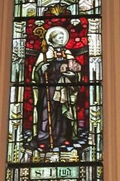 St Illtyd in Holy Trinity Church, Abergavenny
