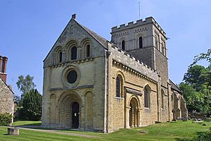 St Mary's Church, Iffley - geograph.org.uk - 1218597 adjusted.JPG