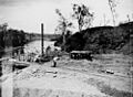 StateLibQld 1 166263 Quarry works on the Brisbane River at Darra, Brisbane, 1915