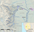 Stony Creek CA basin map