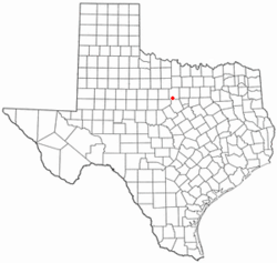 Location of Mingus, Texas