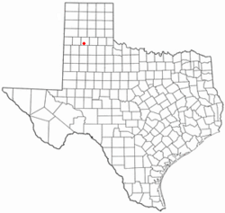 Location of Kress, Texas