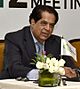 The President, New Development Bank, Shri K.V. Kamath addressing a press conference after the Second National Development Bank (NDB) Annual Board of Governors’ Meeting, in New Delhi on April 01, 2017 (Cropped).jpg