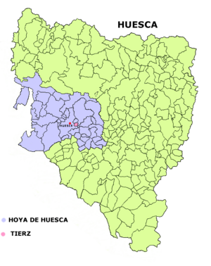 Tierz mapa