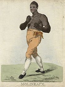Tom Molineaux ('Molineaux') by and published by Robert Dighton.jpg