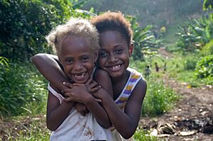 Two Vanuatu girls