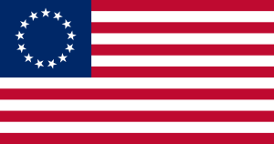US flag 13 stars – Betsy Ross
