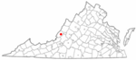 State map highlighting Covington
