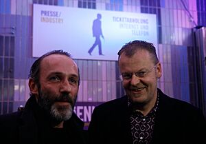 Viennale 2009, opening (04) Karl Markovics, Stefan Ruzowitzky