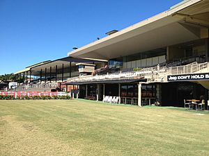 View of Members' Stand, Eagle Farm Racecource