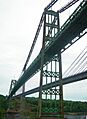 Waldo-Hancock and Penobscot Narrows Bridges entering Verona Island July, 2007 (3)