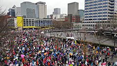Women's March on Portland - 09