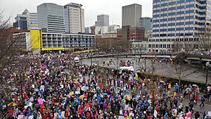 Women's March on Portland - 09