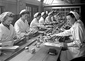 Women at Work - Wrights Biscuits