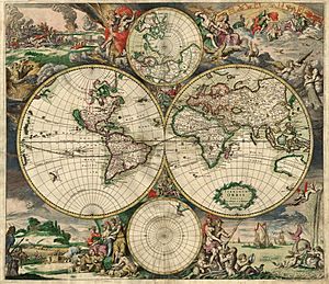 World Map 1689