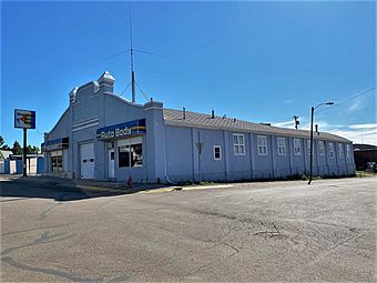 Young Brothers Chevrolet Garage NRHP 94000867 Blaine County, MT.jpg