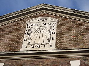 "Umbra Sumus" sundial - geograph.org.uk - 321257
