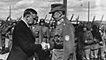 Премьер-министр Финляндии Линкомиес и маршал Маннергейм