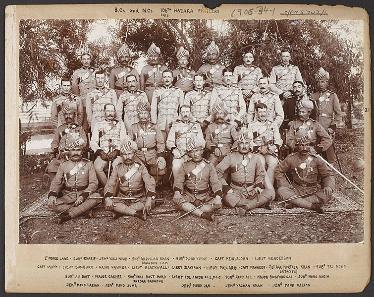 106th Hazara Pioneers, 1913