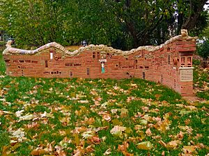 A Fishy Tale - Another Brick in the Wall (2021) by Farnham residents