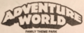 Adventure World logo ticket stub