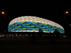 Allianz Arena Illumination UEFA Champions League 2011-2012 2