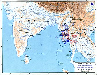 Allied Third Burma Campaign Apri 1-May 1945