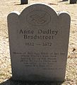 Anne Bradstreet Memorial N Andover Cem