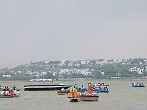 Boats in Upper Lake, Bhopal