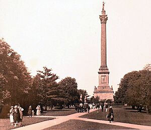 Brock's Monument Queenston Heights circa 1920