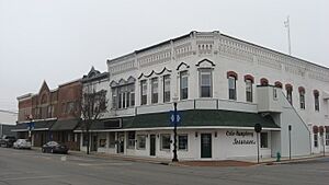 Corner of Main Street and Buckeye Avenue in Ada