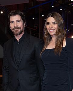 Christian Bale and Sibi Blažić Berlinale 2019