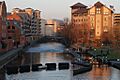 County Lock, sunset