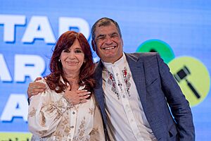Cristina Fernández de Kirchner en el marco del III Foro Mundial de Derechos Humanos - 52764452433