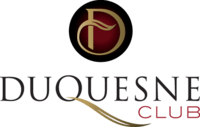 The logo of the Duquesne Club