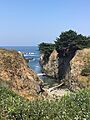 Engineered erosion control project at Point Cabrillo Light Station, Caspar, CA 2017-09-01