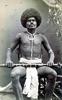 Fijian mountain warrior, Kai Colo