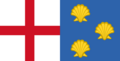 Flag of the Church of St James the Great, Birlingham