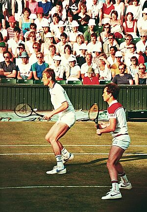 Fleming & McEnroe Wimbledon 1980s