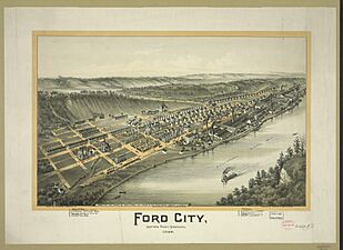 Ford City, Armstrong County Pennsylvania., 1896 LCCN2003681818