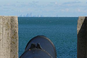 Fort Niagara aiming at Toronto