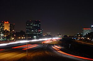 Getting on the 405 at Jamboree