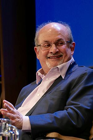 Rushdie at the 2016 Hay Festival