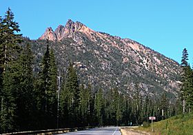 Hinkhouse Peak , from North Cascade highway