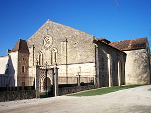 Iron gate of Flaran Abbey, Valence-sur-Baïse, Gers, France