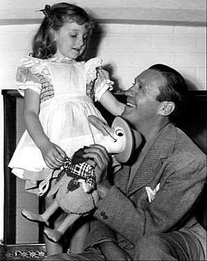 Jack Benny and daughter Joan 1940