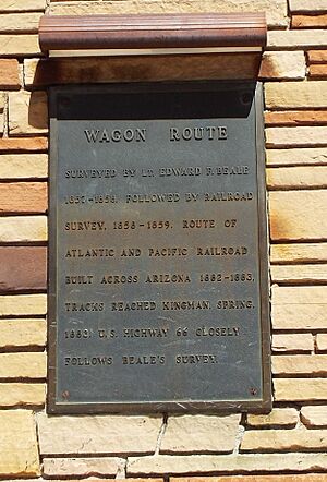 Kingman-Beale Wagon Road Monument-2