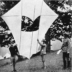 Kite used by the Signal Corps