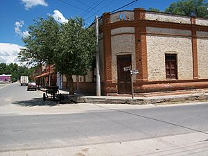 Corner in downtown La Paz