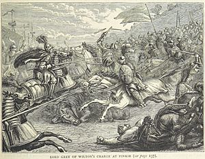Lord Grey of Wilton's charge at Pinkie